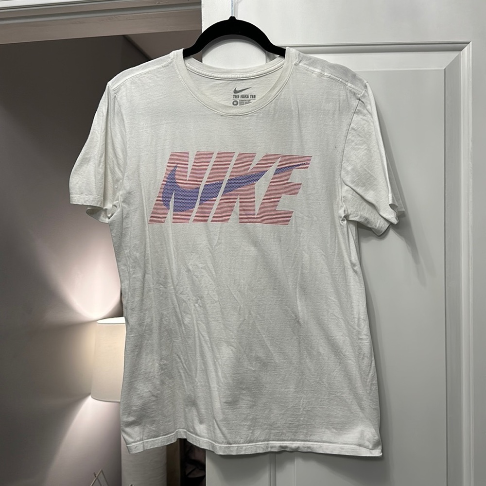 White Nike Tee